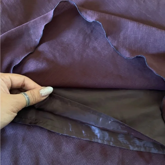 Vintage Deep Maroon skirt - Picture 3 of 7